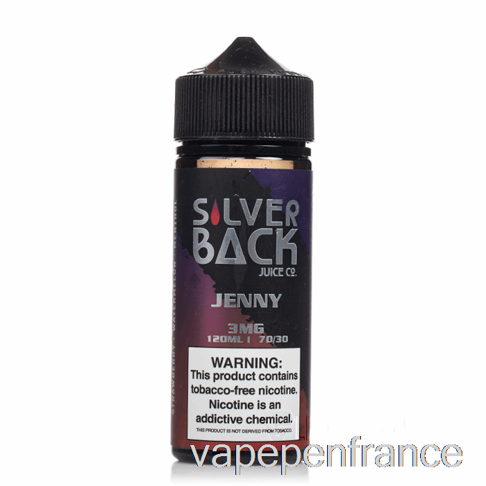 Jenny - Jus De Dos Argenté Co. - Stylo Vape 120 Ml 6 Mg
